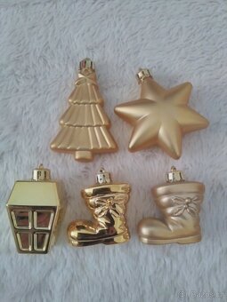 Vánoční ozdoby, retro - 12
