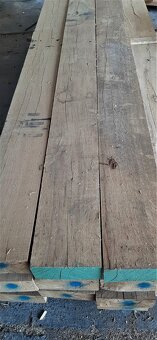 Dubové pražce nové 15x26x360 a 400 cm neipregnované - 12