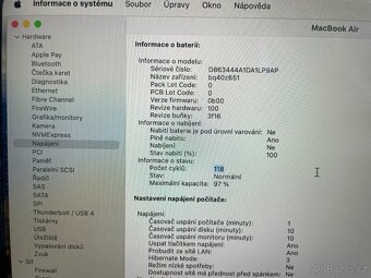 Macbook Air 15.3" (2023) - M2/8GB/256GB/97% BATERIE + ZÁRUK - 12