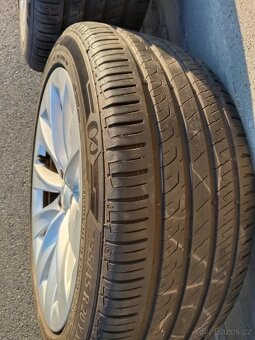 ALU 20" 5x120 Tesla nové pneu čidla - 12