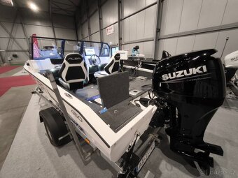 Prodám špičkový rybářský hliníkový člun ALBA 460 - 12