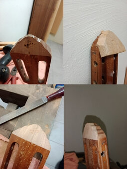 Zrestaurovaná 4/4 španělská kytara - 12