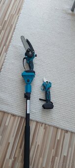 Aku 18V zahradní,nůžky,pila,teleskopická tyč 2,1m,NEW - 12