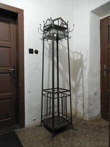 Velký věšák secesní - 12