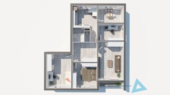 Prostorný byt 5+1 v Nové Pace – ideální pro rodinné bydlení. - 12