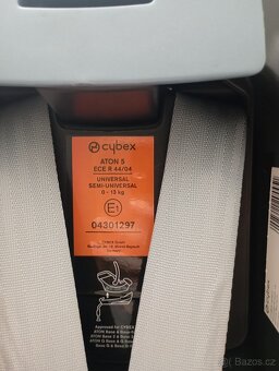 Autosedačka Cybex Aton 5 (0-13 kg) - 12