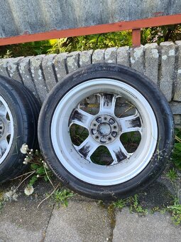 Prodám kola hliník 17 5x110 225/45 opel Saab fiat alfa - 12