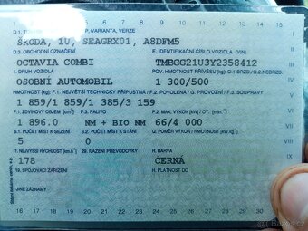 Skoda Octavia 1.9 tdi 66kw agr rok 2000 - 12