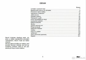 Prodám návod k obsluze a údržbě Zetor Forterra HSX 100-140 - 12