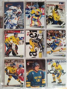 Predám hokejove karty komplet base set Wien 96 - 12