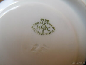 ŠÁLKY + DESERTNÍ TALÍŘKY - SLAVKOV - SCHLAGGENWALD - 12