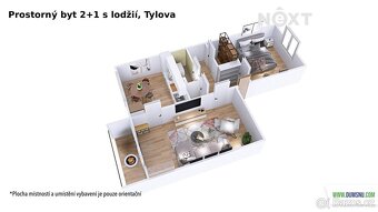 Pronájem byt 2+1, 55㎡ - 12