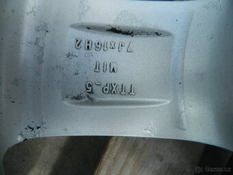 alu kola 5x114,3+letní pneu 8mm r16+senzory - 12