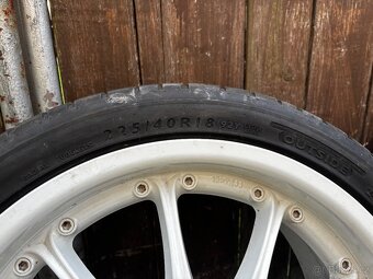 Sada alu kol 5x100 r18 s pneu 225/40/18 s hezkým vzorkem - 12