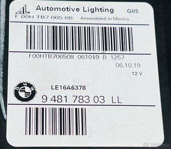 BMW X5 G05 X6 G06 Full led adaptivní světlomety - 12