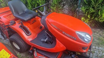 Zahradni Traktor sekačka KUBOTA GR 1600II - PROFESSIONAL - 12