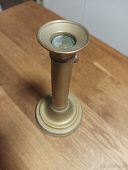 MOSAZNÝ EMPÍROVÝ SVÍCEN -BIEDERMEIER-19. STOLETÍ FRANCIE - 12