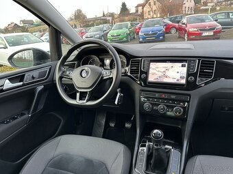 VW Golf-Sportsvan 2,0 TDI 110KW HIGHLINE Xenon Tažné Pano - 12