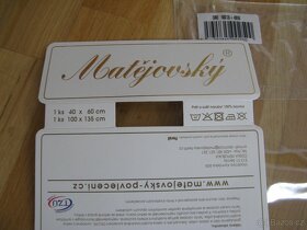 Povlečení do postýlky, pleny, bryndáky Matějovský a IKEA - 12