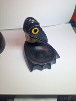 Art Deco YZ Cherry Amber Faturan Nutbirds, Match Striker - H - 12