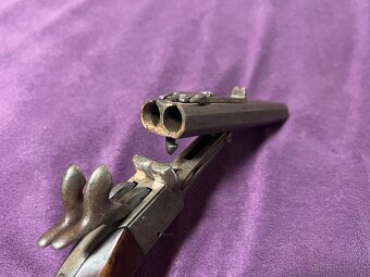 Dvouranná Pistole Lefoš / Lefaucheux - 11,2 mm - 12