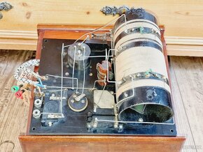 Starožitné rádio Elektrofon E11. Elektromekano, 1924 - 12