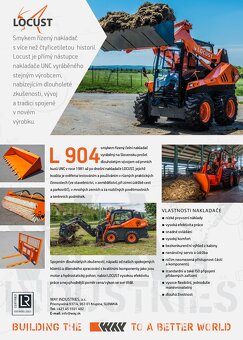 Smykový nakladač/unc Locust 904 speed + - 12