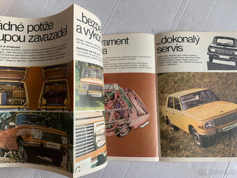 Wartburg 1000 353W – soubor knih, příruček a prospektů - 12