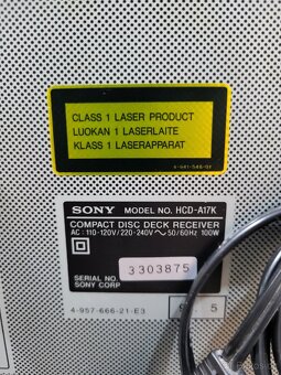 Věž SONY LBT A17K - 12