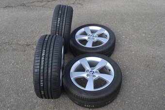 Škoda Fabia III/Rapid- NOVÝ letní Alu komplet 215/45/R16 - 12