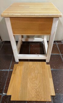 Stolička s úložným prostorem. - 12