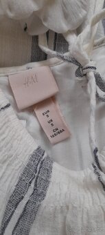 H&M viskózové letní dlouhé šaty - 12