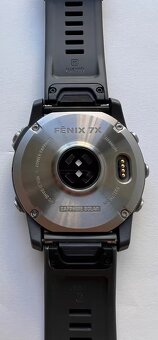 Garmin Fenix 7X Sapphire Solar + kožený řemínek – výborný st - 12