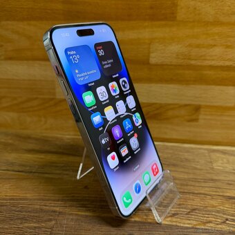 iPhone 14 Pro Max 256GB, silver, eSIM (rok záruka) - 12
