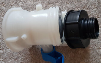 Náhradní kohout pro IBC nádrže 95 mm + redukce - 12