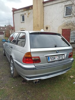 Bmw E46 320D Touring ( 100kw ) Rv.20/09/2001. Stříbrná. - 12