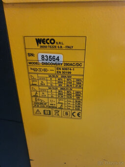 Weco DISCOVERY 280 acdc TIG svařovací stroj - 12