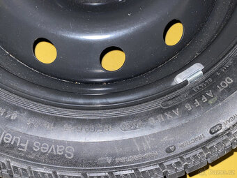 4 ks, Kompletní kola, 185/60 R15 Goodyear + Alu disky DEZENT - 12