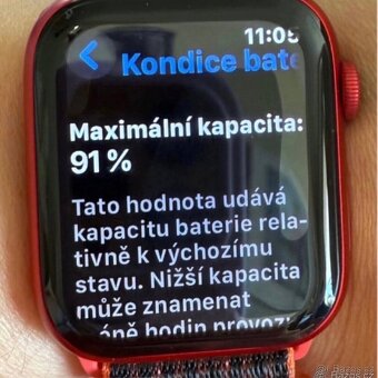 Watch 8 cell 45 Red, Red Sport Band(Chytré hodinky) - 12