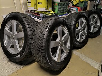 Alu kola Land Rover 5x108 r19 ,pneu zimní 6mm 255/55/19 - 12