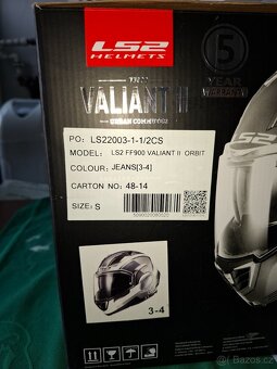 LS2 FF900 VALIANT II ORBIT JEANS S - 12