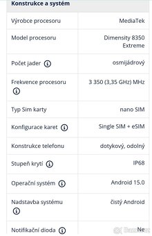 Motorola Edge 60 Pro nová zabalená - 12
