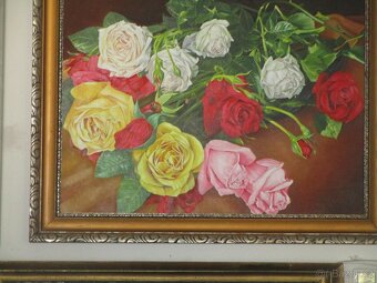 Realistické obrazy-ruční malba-olejomalba - 12