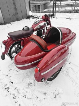 Jawa 250 + sidecar Velorex 560 - 12