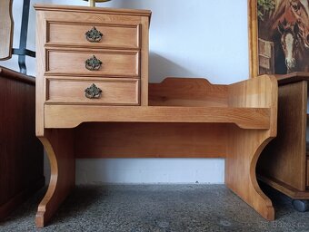 Rustikální lavice, botník, masív, Nábytek Spříběhem - 12