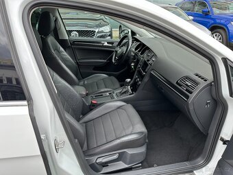 VW Golf 7 1.4TGI 81kW DSG ALU 16'' KŮŽE Vyhř. okno LED - 12