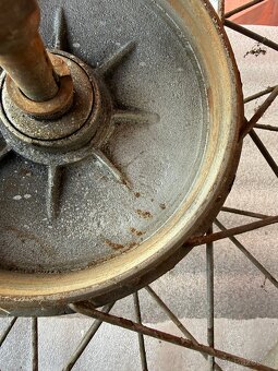 DKW - Kompletní kolo s osou MZAG - 12