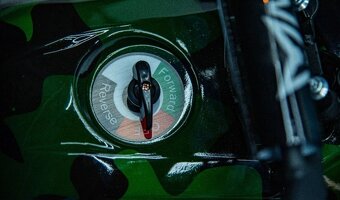Dětská elektro čtyřkolka Sonic 1000w 48V zelený maskáč - 12