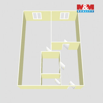 Prodej bytu 2+kk, 44 m², Praha, ul. Křivenická - 12