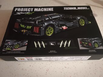 Stavebnice Peugeot Supercar kompatibilní s LEGO - 12